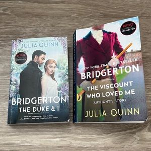 Bridgerton book series (book 1 and book 2)